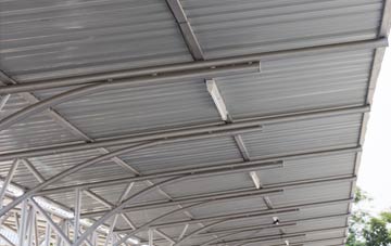 installing Grimbister metal roofing